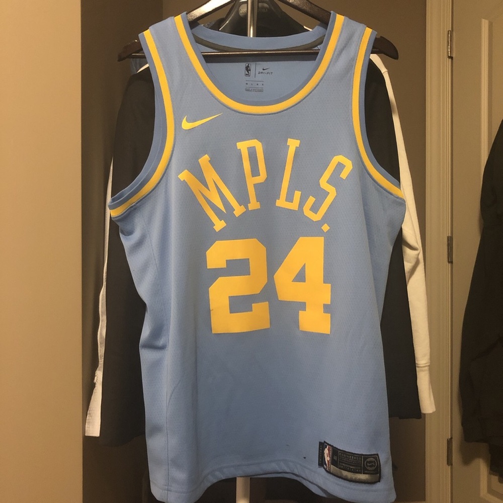 Authentic MPLS Lakers Kobe Bryant Jersey
